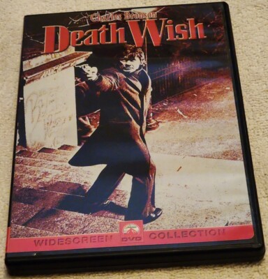 DEATH WISH 1974 DVD CHARLES BRONSON Rare Original Cover artwork