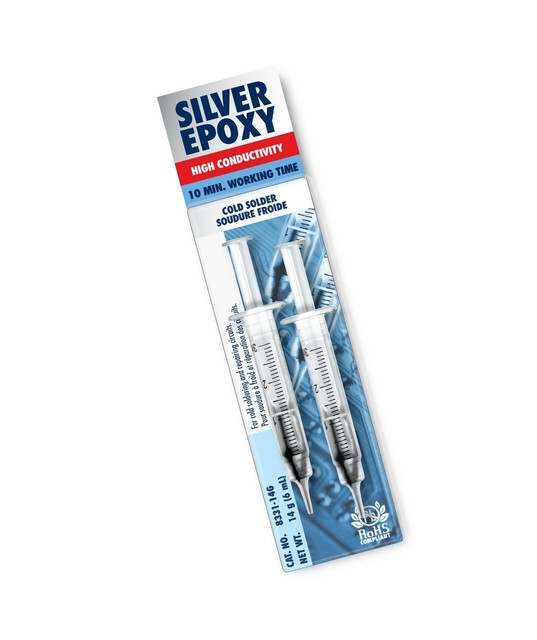 MG Chemicals 8331 Silver Epoxy Adhesive High Conductivity, 10 min