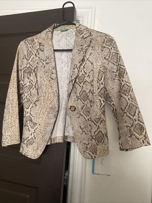 benetton jacket blazer Size Ero 40 Parris