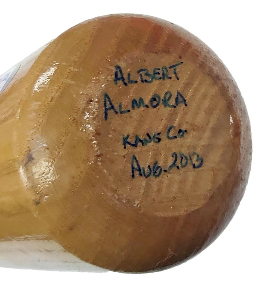 Бита с автографом Альберта Альморы из Rawlings Cubs Mets PSA/DNA AK31460 - Изображение 4 из 4