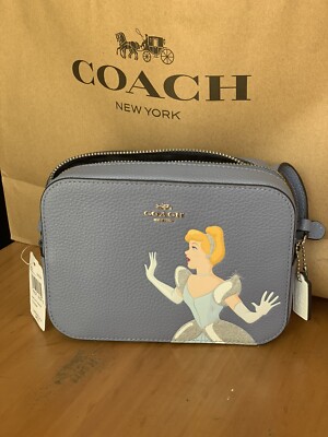Coach X Disney Mini Camera Bag CINDERELLA Periwinkle C3406
