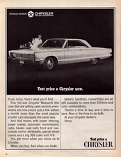 1966 Chrysler Newport Print Ad Full Size Test Price 1966 Chrysler Newport Print Ad Full Size Test Price