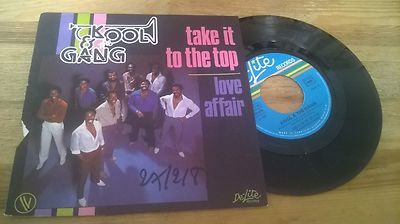 7'' Pop Kool & The Gang - Take It To The Top / Love Affair (2 Song) VOGUE DE-LITE