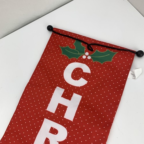 New Traditions Christmas Light Up 47" Hanging Banner - Picture 2 of 7