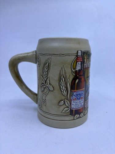 Anheuser Busch Beer Stein Mug Budweiser Bottled Beers 1991 - Picture 4 of 7