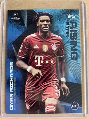 topps summer signings 2021 Omar Richards Rising Star 14/49