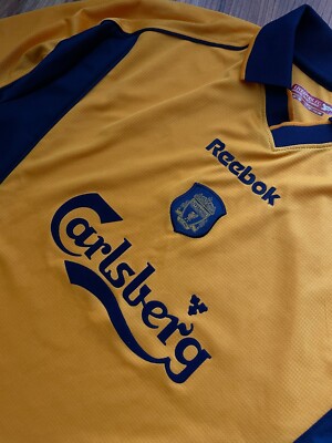 Liverpool 2001 - 2022 third 3rd football shirt jersey Reebok size