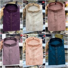 Premium Silk Indian Festival Beautiful Full Stitched Men's Kurta Pajama Set IN-4