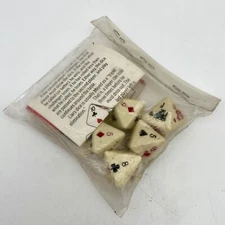 Vintage Rare Marlboro Koplow set of 5 five Poker Dice Die Game 8 eight Sided