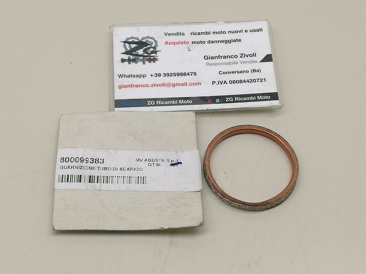 ポチ 800099383 Originale Mv Agusta guarnizione tubo scarico gasket