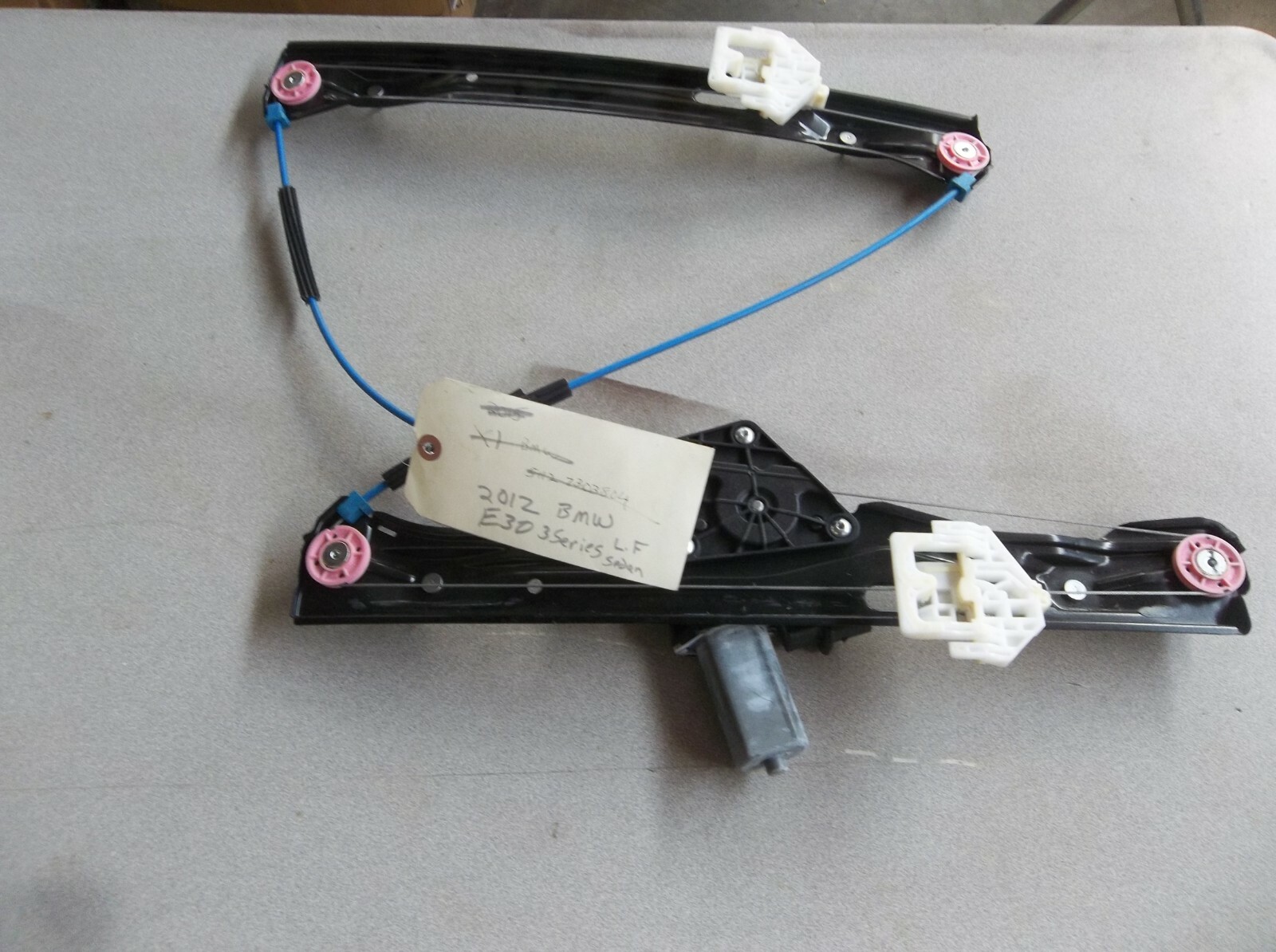 BMW Left Window Regulator 3 Series E92 E93 Lifter and Motor  