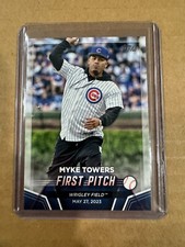 2024 Topps Series 2 Baseball Myke Towers First Pitch #FP-3