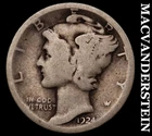1924 Silver Mercury Dime-Scarce Better Date No Reserve #G7494