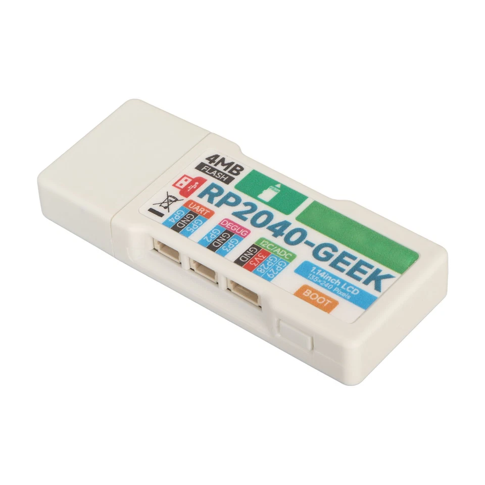 Development Board 1.14in Color LCD Display 240x135 SWD UART I2C For Upgrade NEW - Photo 3/4