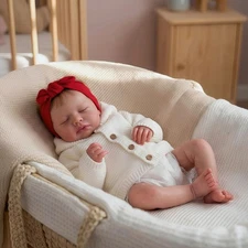 Zero Pam Reborn Baby Dolls Silicone Full Body Girl,20 in Realistic Baby Doll,...