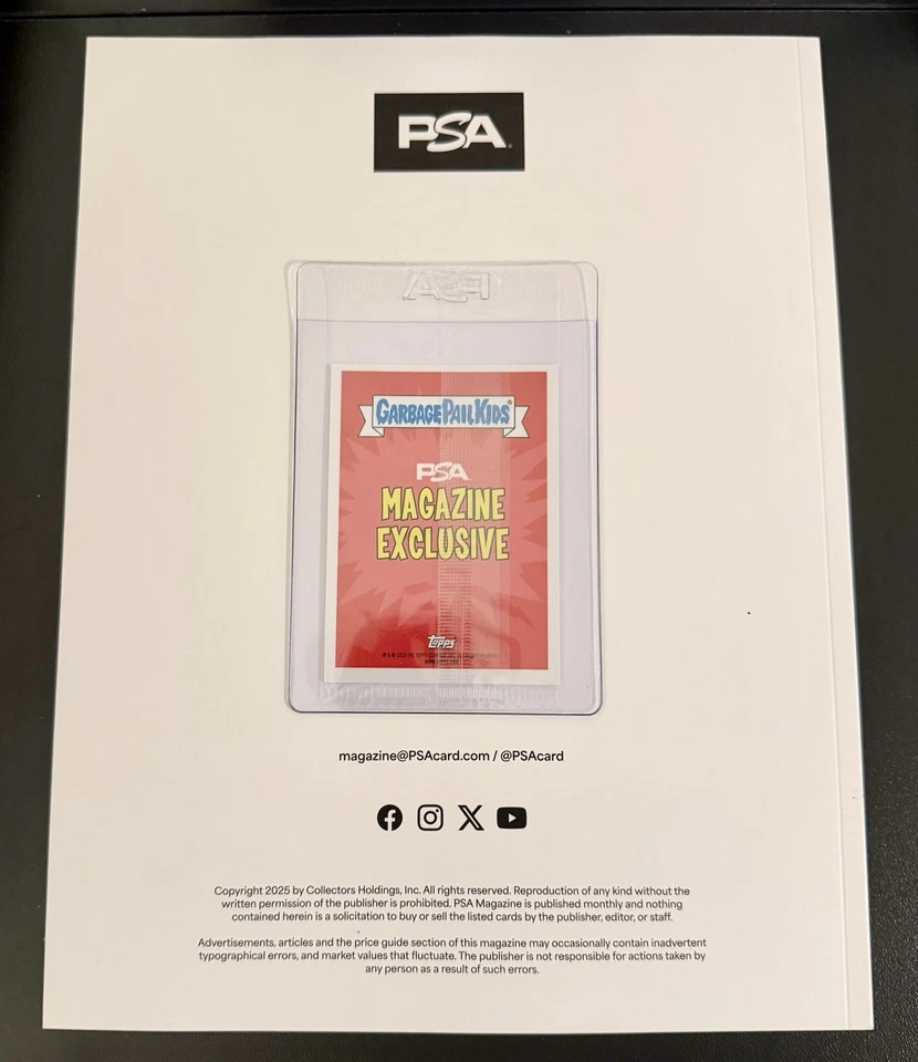 Garbage Pail Kids 40th Anniversary Happy Arnie-versary Topps x PSA Exclusive - Image 2 of 2