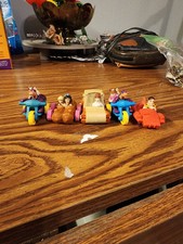 Vintage 1993 McDonalds Happy Meal The Flintstones Toy Cars Complete Set Of 5