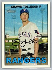 Shawn Tolleson 2016 Topps Heritage Texas Rangers 199