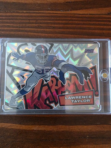 Lawrence Taylor #7 2025 Panini Absolute Kaboom Horizontal card