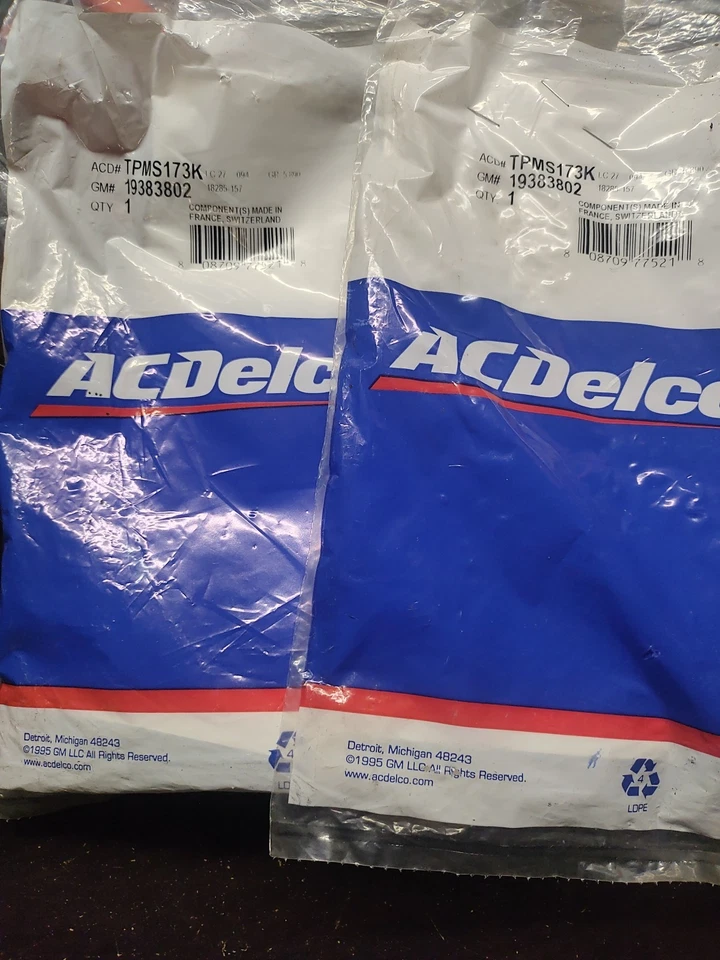 New ACDelco TPMS173K Tire Pressure Monitoring System Sensor 315MHz Clamp-In - Image 2 of 3