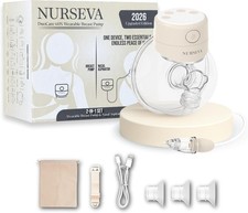 DuoCare 60N Wearable Breast Pump  Nasal Aspirator Hands Free Portable Electric