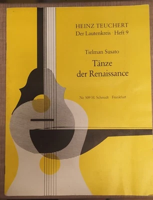 Notenausgabe "Tänze der Renaissance" von Tielman Susato - Bild 1 von 4
