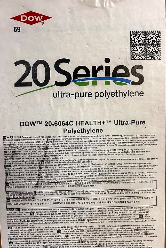 Cuentas de pellets de plástico transparente de polietileno ultra puro de 10 lb flotantes de 3-5 mm Foto 4 de 4