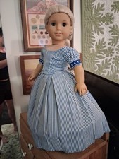 Victorian Style 18" Doll Dress. Fits Dolls Like American Girl or Our Generation
