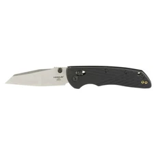 Hogue Deka Manual Folder 24369 3.25" Wharncliffe Blade Black Polymer