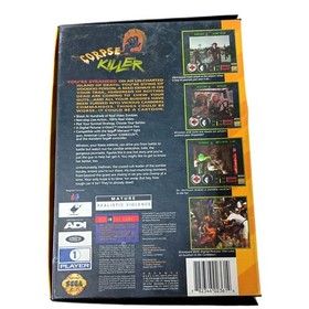 Corpse Killer Sega CD 32X Manual and Box ONLY
