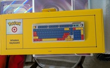 Pokemon x Target 30th Anniversary Wireless Keyboard !!!!!!FREE SHIPPING!!!!!!!