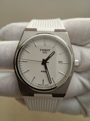 Tissot PRX Swiss Quartz White Luminous Dial 40mm | eBay