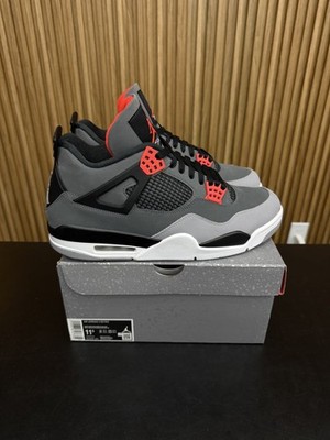 Jordan 4 Retro Infrared Size 11.5, PREOWNED*-R