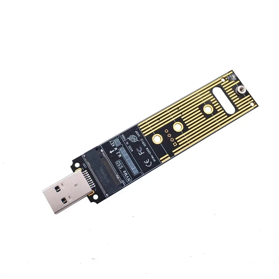 M.2 NVMe SSD to USB 3.1 Adapter 10Gbps Converter Card JMS583 PCIe M.2 2280 2230