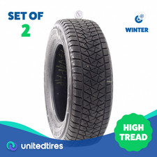 Set Of 2 Used 22565r17 Bridgestone Blizzak Dm-v2 102s - 1232