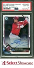 2018 BOWMAN CHROME ROOKIE AUTOGRAPHS #BCRASO SHOHEI OHTANI RC 4SC ELITE PSA 10Opens in a new window or tab