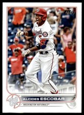 2022 Topps Alcides Escobar Washington Nationals #116