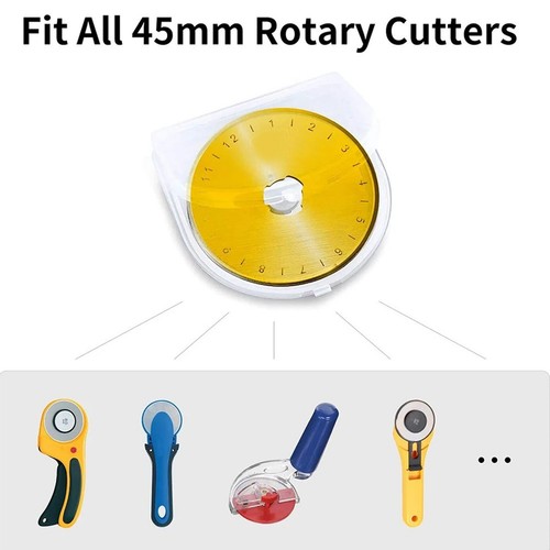Compatible Replacement Blades for Standard Rotary Cutters 45mm For Titanium - Bild 8 von 18