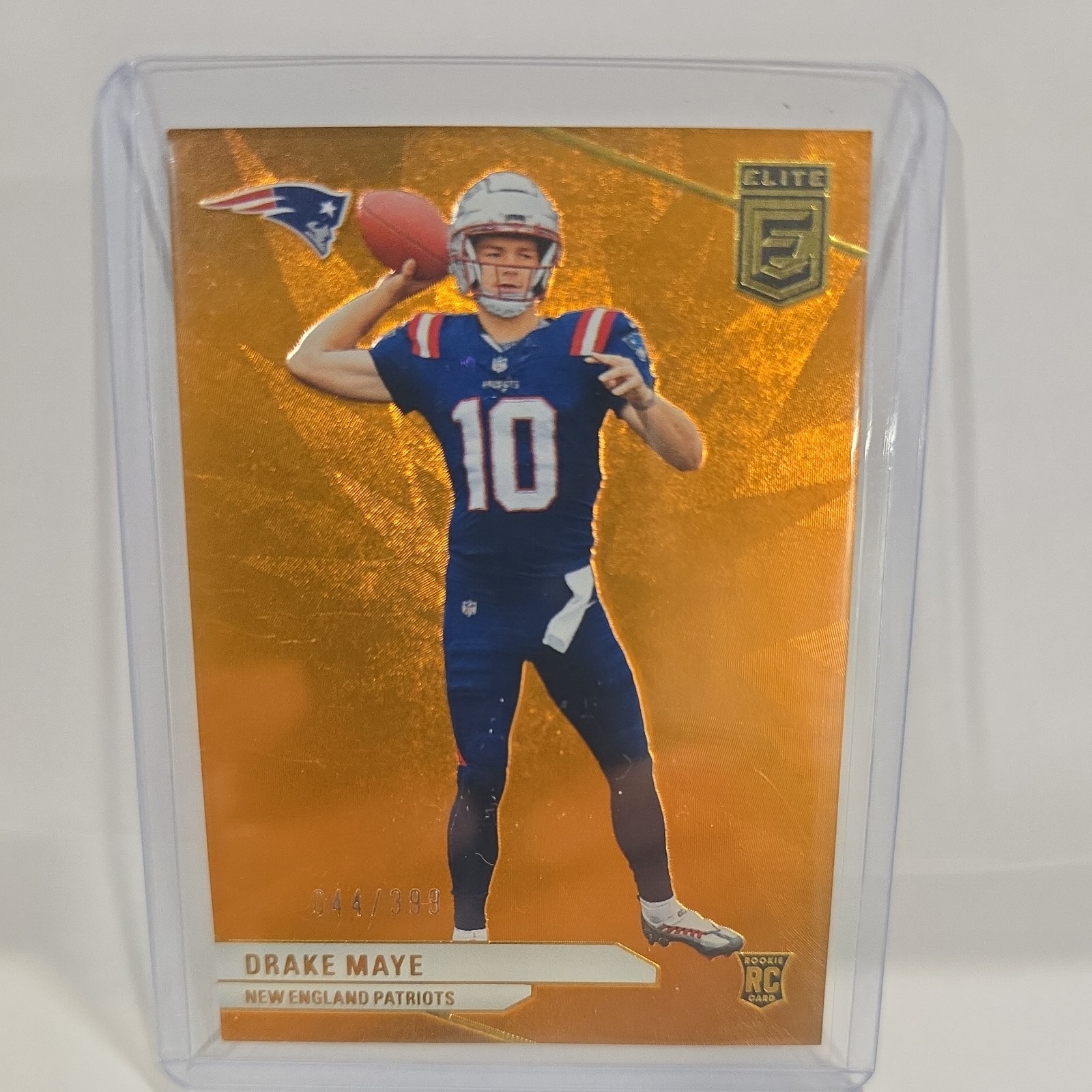 2024 Panini Donruss Elite - Rookies Drake Maye #44 Orange /399 (RC)