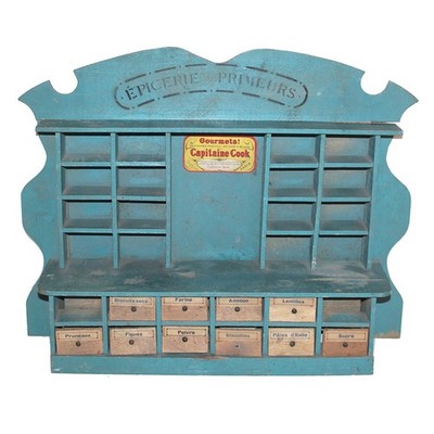 Antique Toy - Primeurs Wooden Doll Grocery Store - Early 20th Century