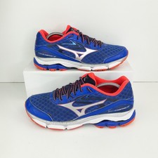 Mizuno Womens Trainers UK 7.5 Wave Inspire 20 Blue Gym Training Running Shoes