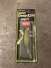 Megabass DeepX200 Vintage Lure Old Style Used Collectible Clean Condition