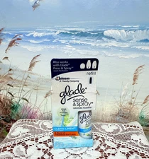 Glade Sense & Spray Automatic Freshener 1 Refill Clean Linen DISCONTINUED