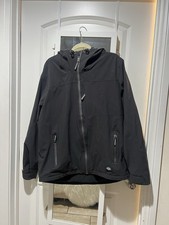 Dickies Men's Hooded black Work Jacket Size large