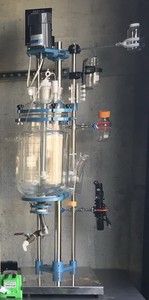 5L Jacketed Glass Reactor System w/ Overhead Stirrer Lab Reactor/Price Per One