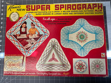 Vintage Original Spirograph Denys Fisher and Kenners Super Spirogrpah Two Sets
