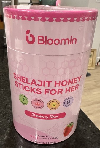 She-Lajit Honey Sticks Strawberry Flavor 30 count