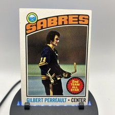 1976-77 Topps - Gilbert Perreault #180 buffalo sabres center