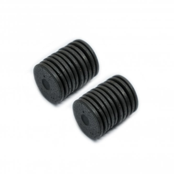 Imán De Disco De Ferrita Y10 - 24.3mm x 3mm De Grosor - 0.5kg