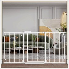 Extra Wide Baby Gate for Doorways Auto Close Safety Gates for Bedroom, Fits 5...